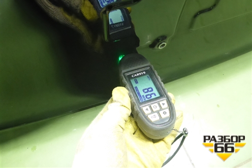 Дверь багажника без стекла (S203F2701080100) для Changan UNI-S с 2024-2025г (Юни с)