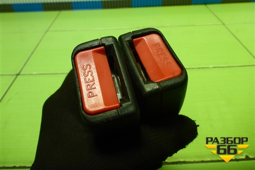 Замок ремня безопасности задний (пара) для Hyundai Solaris с 2010-2016г (Солярис)