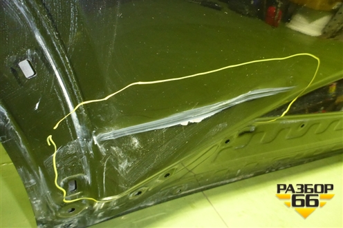 Дверь задняя правая (6201600XKN02BD) для Haval F7x с 2024-2026г (Ф7х)