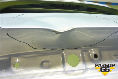 Дверь багажника без стекла для Jaecoo J7 с 2023г (Джей7)