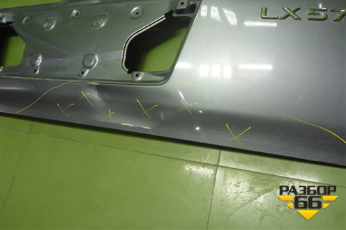 Дверь багажника нижняя (6506160371) для Lexus LX-570 с 2015г (ЛХ)