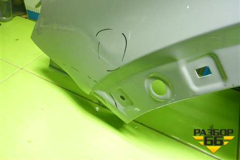 Крыло переднее правое (553000317AA) для Geely Atlas Pro с 2019г (Атлас Про)