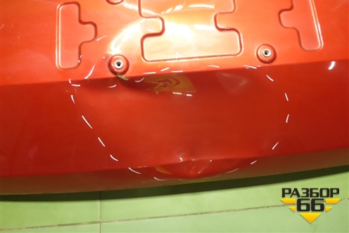 Дверь багажника без стекла (S111F2701080103) для Changan CS35 Plus с 2018г (ЦС 35 плюс)