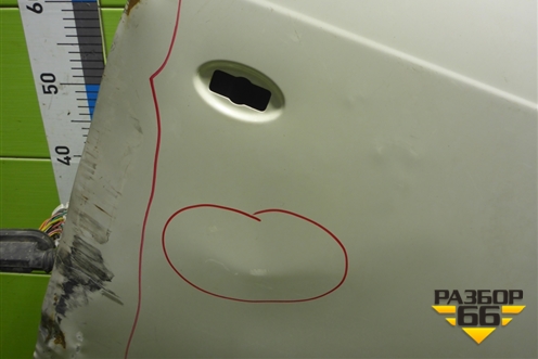 Дверь левая (6100030W5000WV) для JAC N35 с 2019-2026г (Н35)