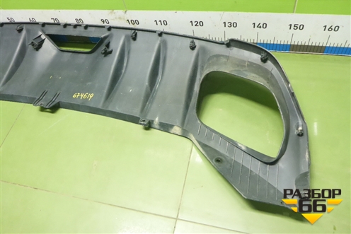 Юбка заднего бампера (6600124618) для Geely Coolray с 2019-2025г (Кулрей)