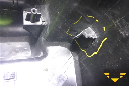 Рамка под номер (задняя) (2808101XKV1AA) для Tank 500 с 2022-2025г