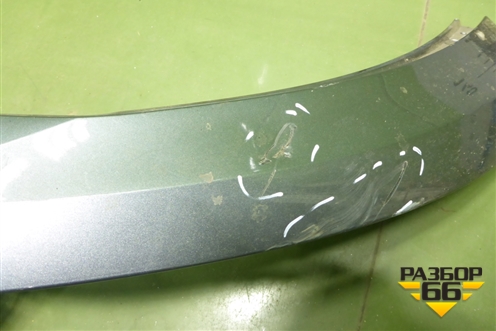 Накладка переднего бампера центральная (12D807231) для Volkswagen ID.6 X с 2021-2026г (ИД6)