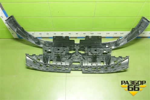 Накладка переднего бампера центральная (12D807231) для Volkswagen ID.6 X с 2021-2026г (ИД6)