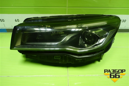 Фара левая (Led с блоком) (7051044800) для Geely Emgrand 7 (SS11) с 2021г (Эмгранд)