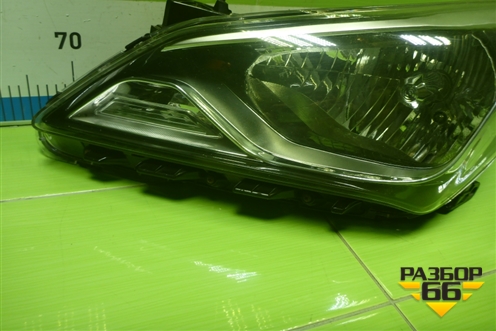Фара левая (после 2014г галоген) (921014L600) для Hyundai Solaris с 2010-2016г (Солярис)