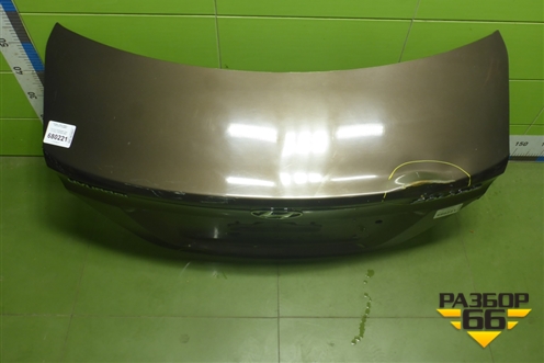Крышка багажника (под вставку) (692004L000) для Hyundai Solaris с 2010-2016г (Солярис)