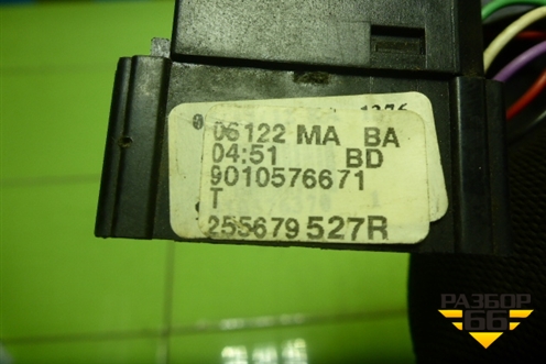 Переключатель поворотов (255679527R) для Renault Sandero с 2009-2014г (Сандеро)