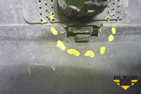 Юбка заднего бампера (до 2023г под парктроник) (6600124618) для Geely Coolray с 2019-2025г (Кулрей)