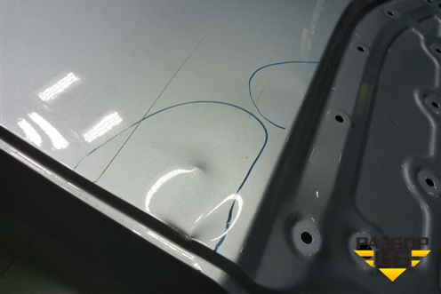 Дверь задняя левая (5081082400C15) для Geely Cityray с 2024-2025г (Ситирей)