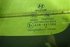 Стекло глухое левое (878102E100) для Hyundai Tucson с 2004-2010г (Туксон)