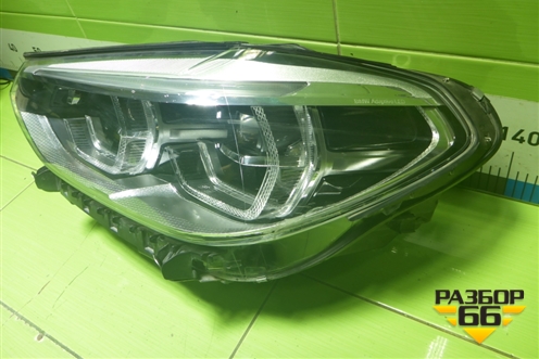 Фара левая (до 2021г Full Led без блоков адаптивная) (8739653) для BMW X3 G01 с 2017г (Х3 Г01)