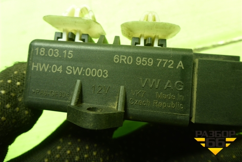 Блок электронный (подогрев сидений) (6R0959772A) для Skoda Rapid с 2013г (Рапид)