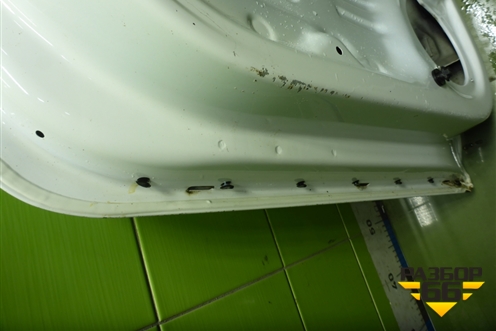 Дверь задняя левая (5JA833311B) для Skoda Rapid с 2013г (Рапид)