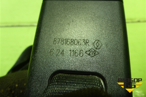 Замок ремня безопасности задний (пара) (878168063R) для Renault Logan II с 2012г (Логан)