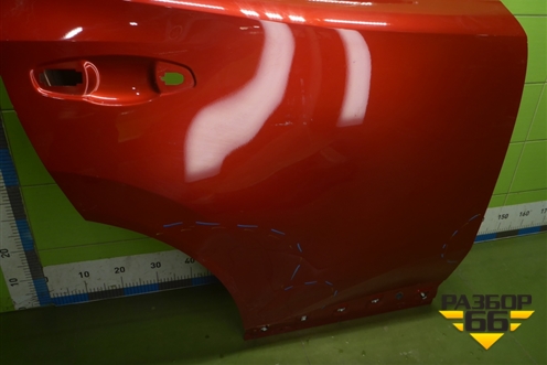 Дверь задняя правая (S203F2701030800) для Changan CS55 PLUS с 2019г (ЦС 55 плюс)