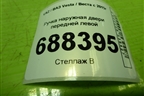 Ручка наружная двери передней левой (8450039482) для VAZ Vesta / Веста с 2015г