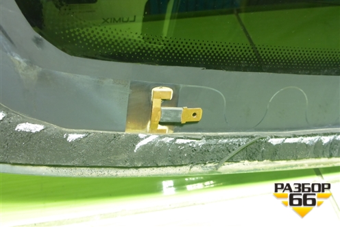Стекло двери багажника (3-х дверный кузов) для Opel Corsa D с 2006-2014г (Корса Д)